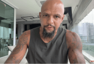 Felipe Melo reage a quadro de Fred após dor em empate do Atlético: 'Tomara Deus'