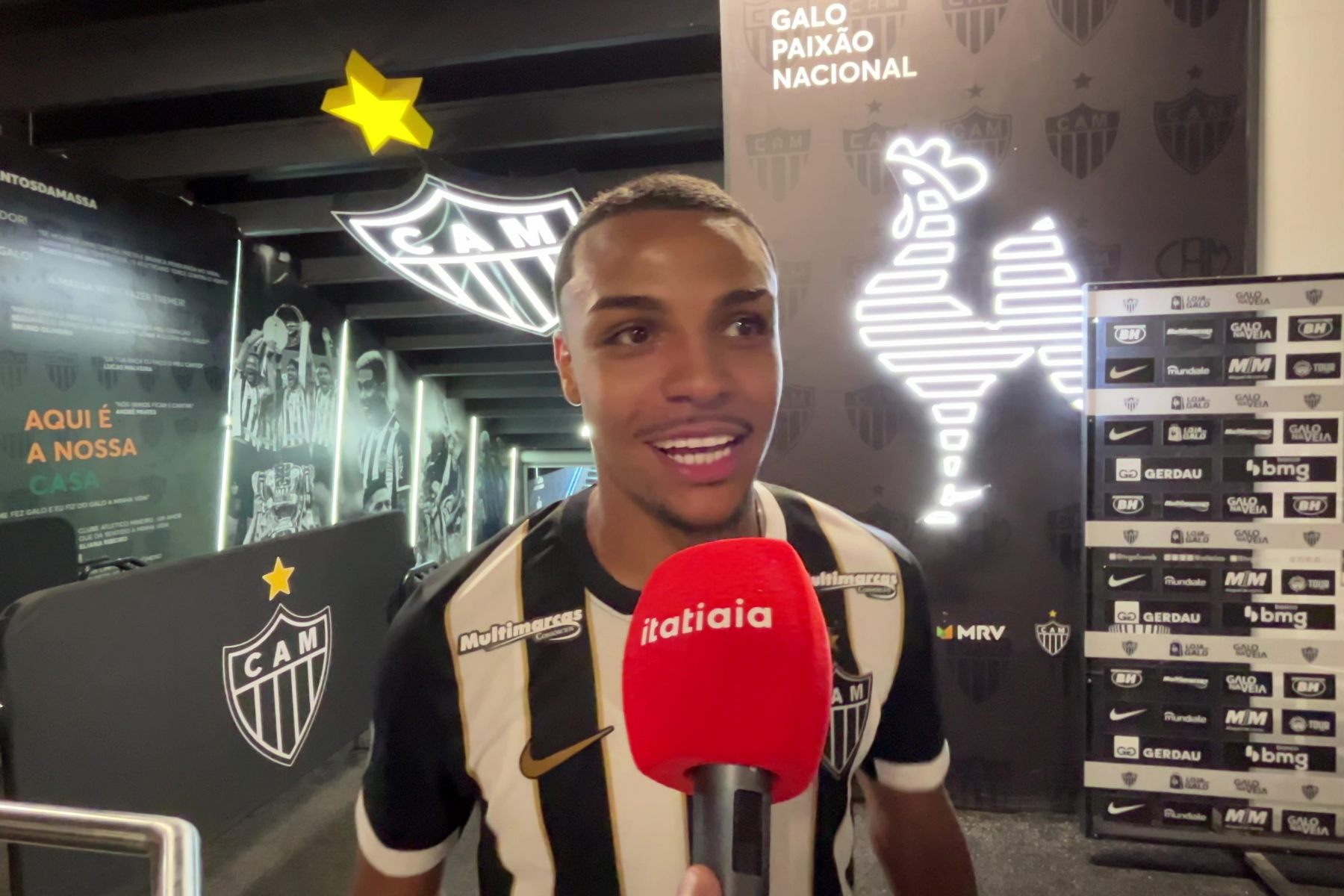 Cauã Soares reage à briga em Atlético x Cruzeiro e se coloca à disposição para Sula