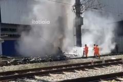 Avião cai na estação São Gabriel, em BH; viaturas estão a caminho; acompanhe atualizações ao vivo