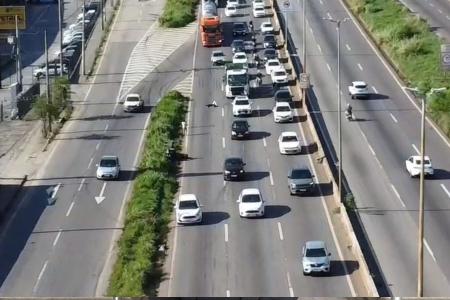 Pane seca responde por metade das ocorrências de carros parados em BH e pode gerar multa de R$ 130