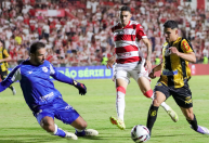 Atacante emprestado pelo Palmeiras marca, e Novorizontino vence Náutico na Série B