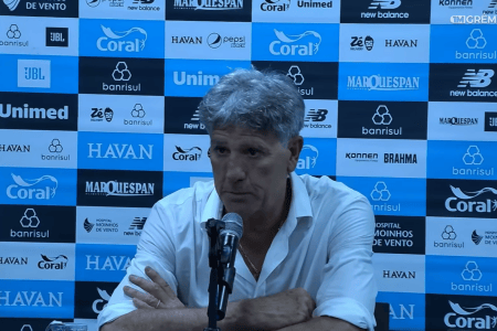 Renato Gaúcho, técnico do Grêmio