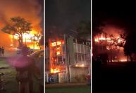 Vídeo: incêndio atinge prédio da UFPE e causa prejuízo de R$ 100 mi: '20 anos de pesquisas perdidos'
