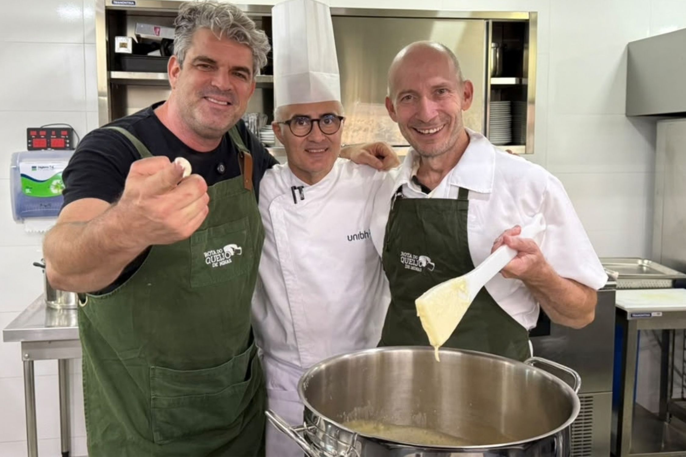 Creme de queijo da Mantiqueira de Minas é destaque em aula para futuros chefs de BH