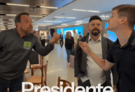 Pavanato e Boulos protagonizam bate-boca em aeroporto em meio à disputa entre Lula e Flávio; vídeo