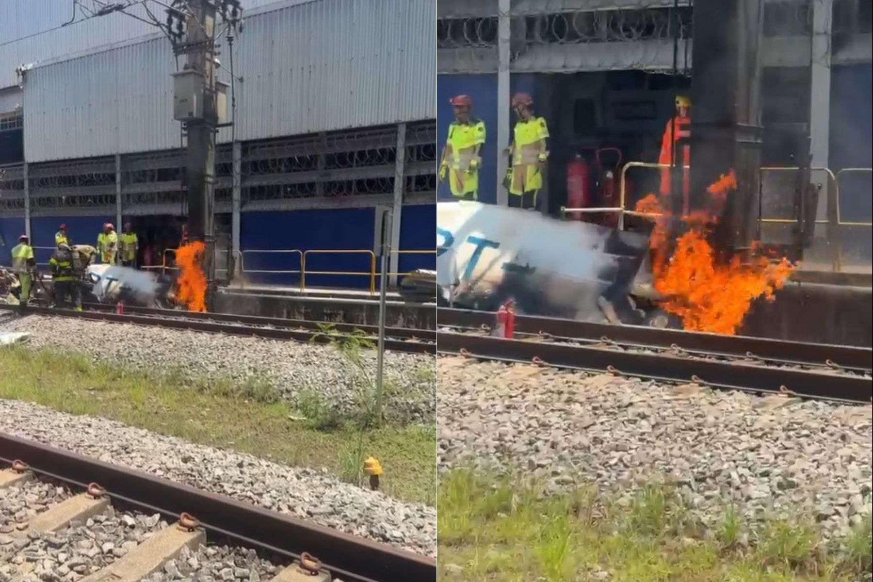 Queda de avião na Estação São Gabriel, em BH: Bombeiros confirmam morte de piloto