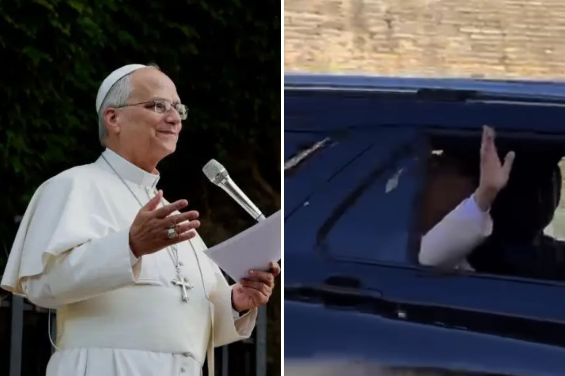 Vídeo: papa Leão XIV deixa o Vaticano para cirurgia no pulmão; procedimento será feito à tarde