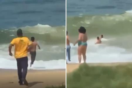 vendedor resgata criança rio das ostras