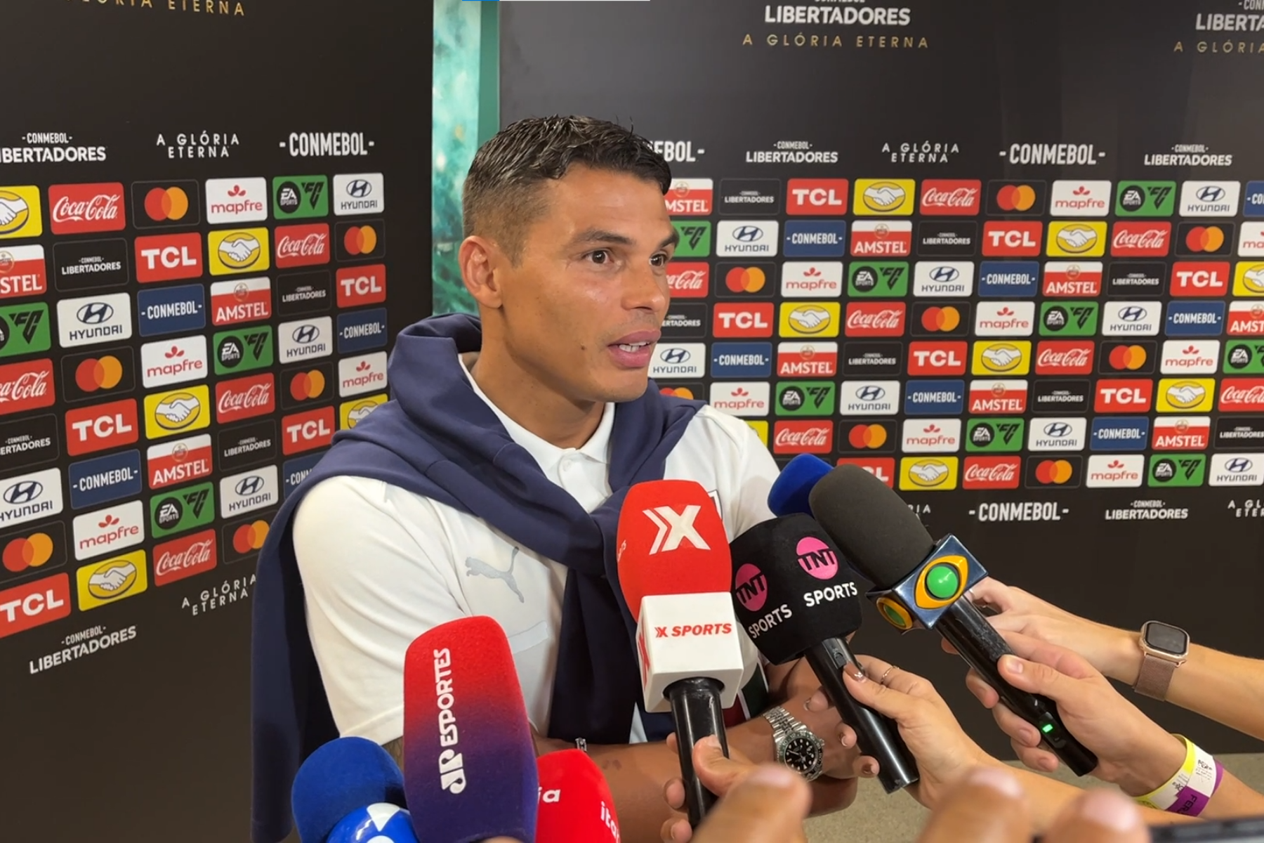 ‘O Fluminense é para quem acredita’, dispara Thiago Silva após derrota para o Palmeiras