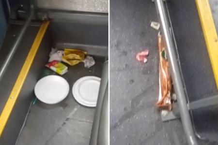 lixo em onibus de bh