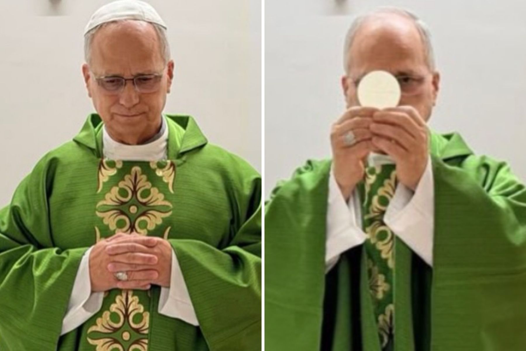 Três dias após cirurgia, papa Leão XIV celebra missa em hospital