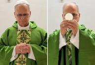 Três dias após cirurgia, papa Leão XIV celebra missa em hospital