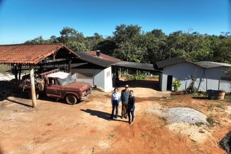 Sítio João Durval, na zona rural de Igarapé, na Grande BH, • Arquivo/ Imagem cedida