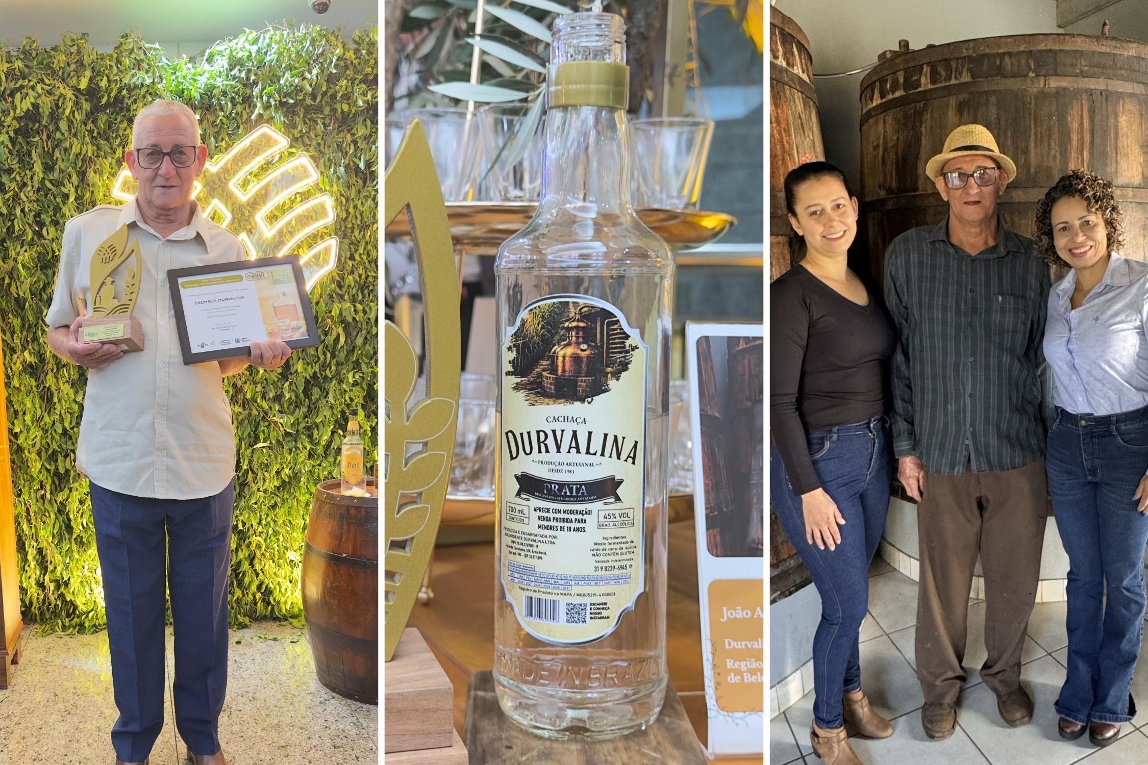 A melhor cachaça branca do Brasil vem de Igarapé-MG: conheça a história da Cachaça Durvalina