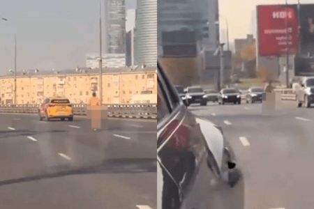 Condutor de um Audi atingiu um Volkswagen e um Mercedes no Terceiro Anel de Transporte