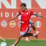 Destaque do Internacional volta a treinar e pode ser reforço contra o Botafogo