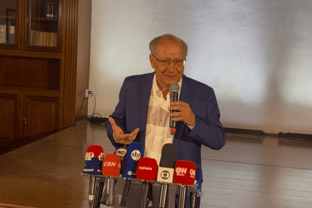O vice-presidente Geraldo Alckmin (PSB)