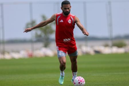 Thiago Maia deve ser o primeiro volante do Inter contra o Botafogo • Ricardo Duarte/Internacional