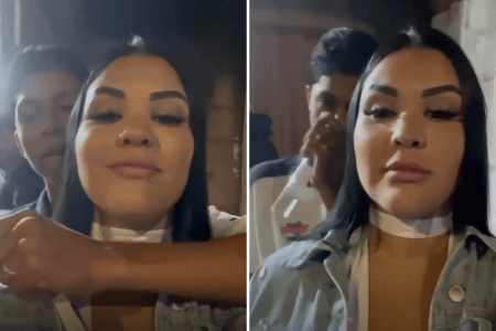 Vídeo mostra o casal em festa dias após desaparecimento de Beatriz