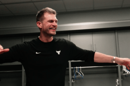 Tiago Splitter, brasileiro treinador do Chicago Bulls