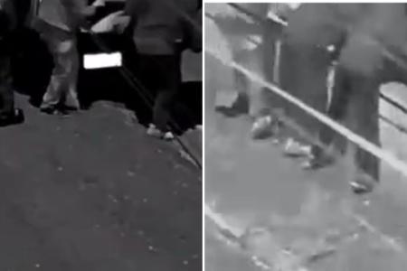 Vídeo flagra homens jogando corpo atrás de muro em SP; PM nota modus operandi