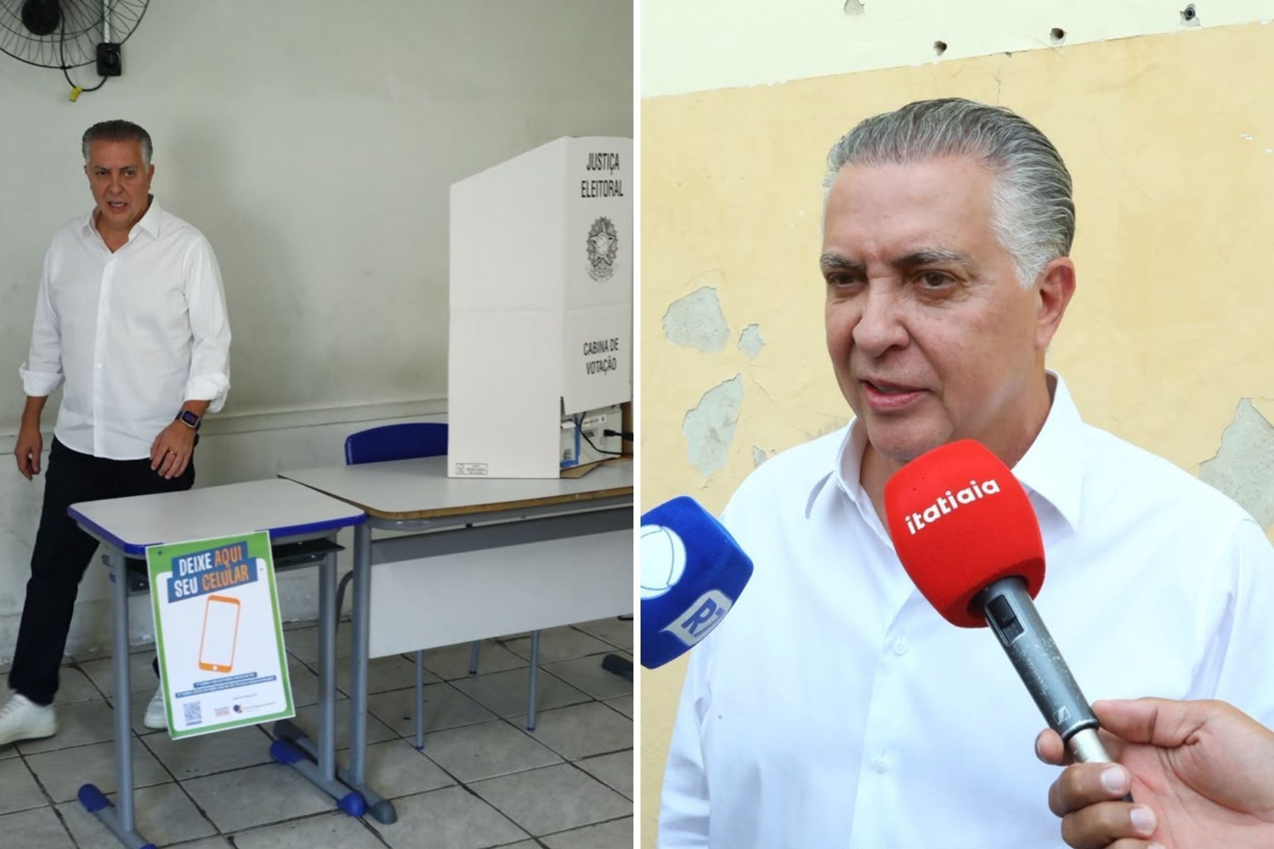 Eleições 2026: prefeito Álvaro Damião vota e fala sobre relação de BH com governo federal e do estado