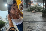 Influencer registra temporal com ventos fortes e alagamentos na Feira Hippie de BH: ‘Desesperador’; veja vídeo