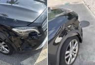Dono de Mercedes atingida por Hilux durante perseguição policial relata prejuízo de R$ 15 mil: 'Só os faróis'