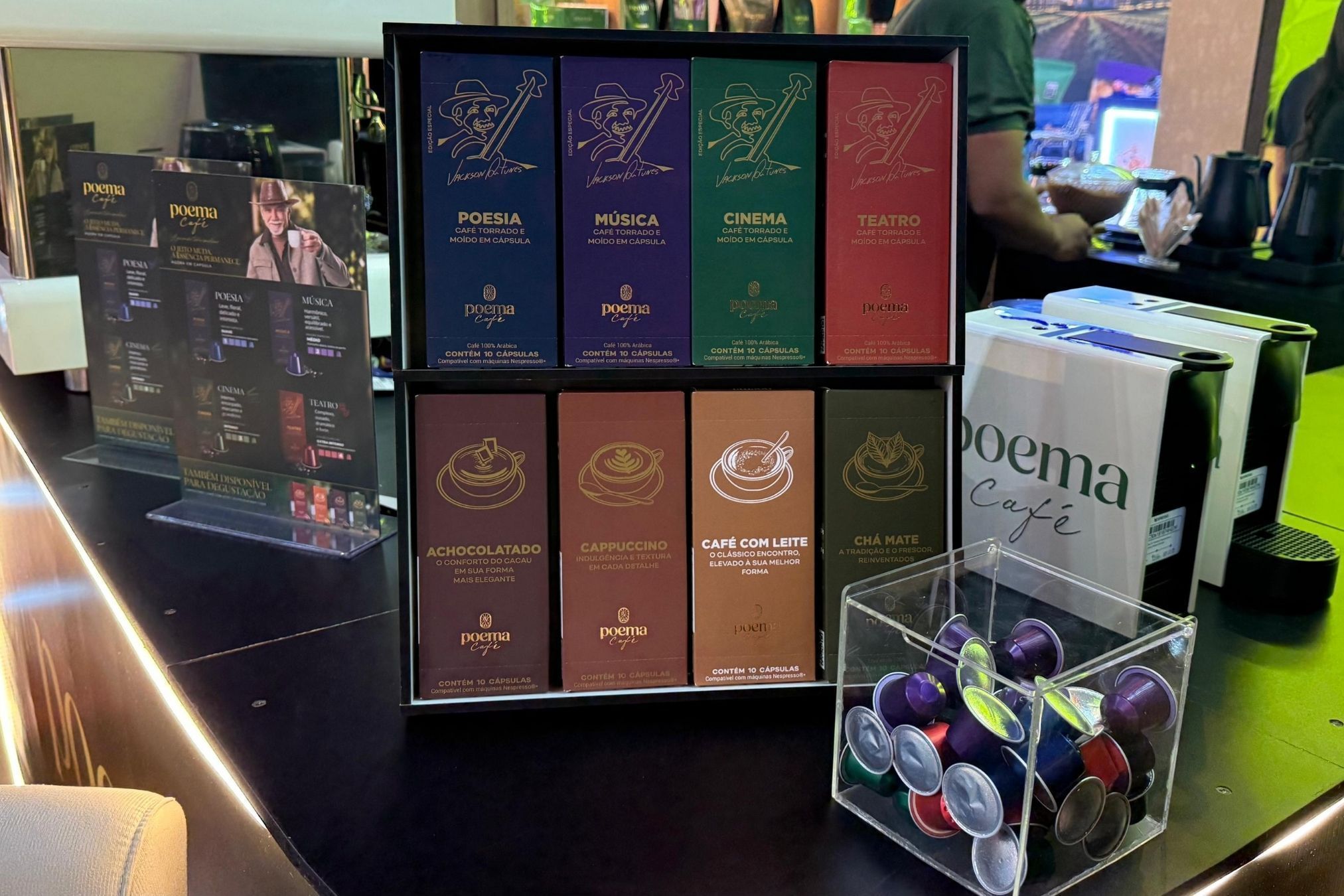 Poema Café lança na Superminas linha de cápsulas de café especial assinada por Jackson Antunes