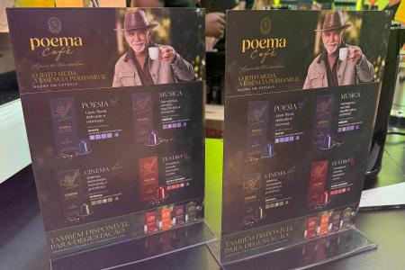Jackson Antunes assina linha de cafés especiais em cápsulas da Poema Café • Giullia Gurgel/ Itatiaia