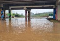 Defesa Civil emite alerta muito alto de inundação do Rio Taquari, no Rio Grande do Sul