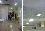 Chuva intensa em BH causa vazamento no Hospital Júlia Kubitschek; veja vídeo