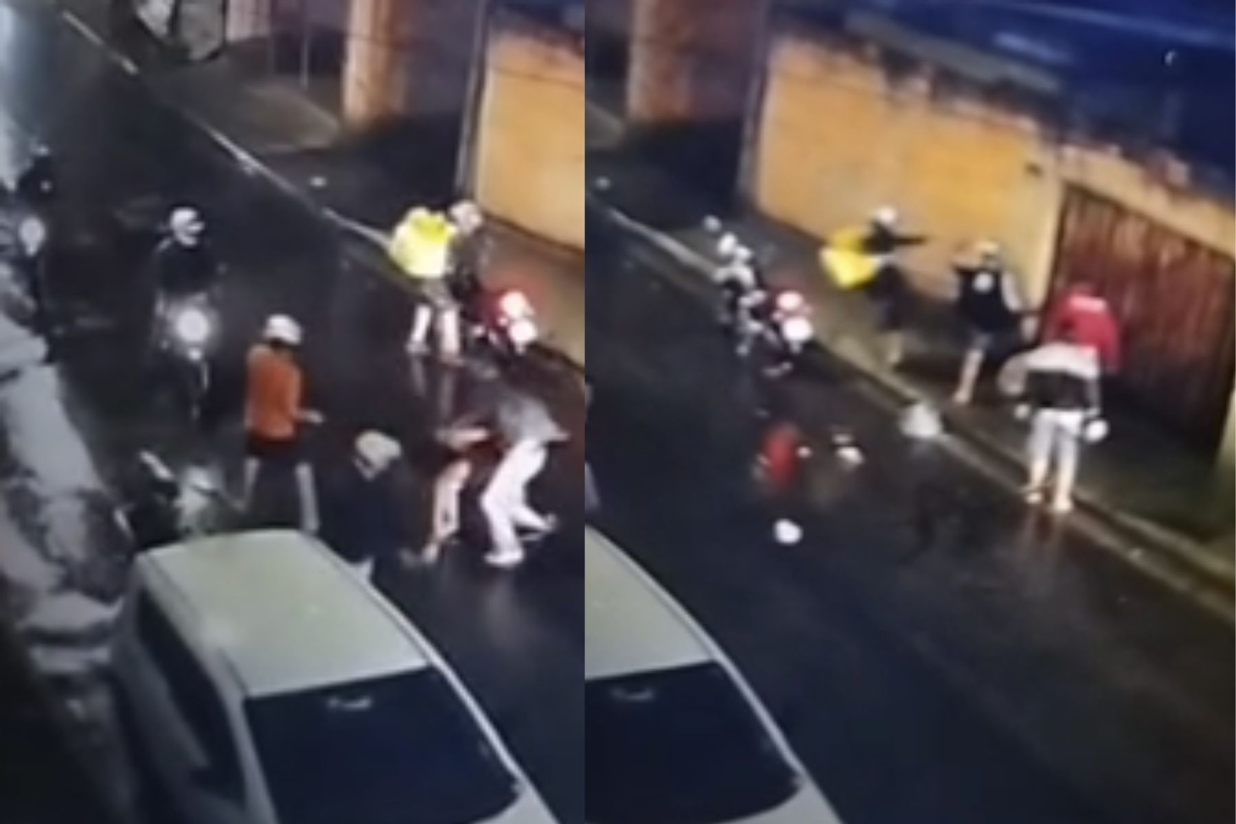 Vídeo: homem tenta matar ex após saída da igreja e é linchado por populares em BH