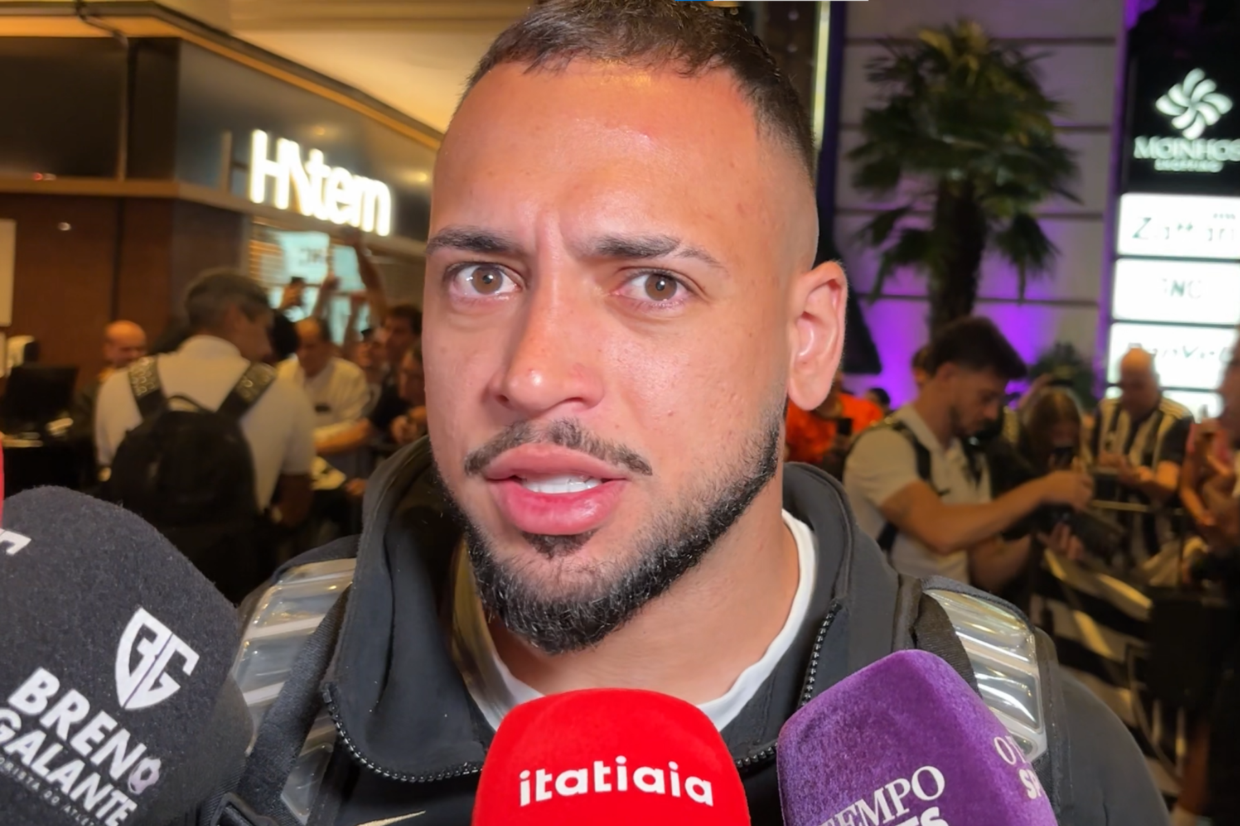 Maycon, do Atlético, projeta semi contra o Grêmio: ‘Oportunidade para dar resposta’
