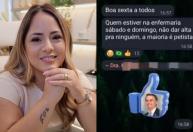 Médica é denunciada por suspeita de atrasar altas para impedir pacientes de votar: ‘Maioria é petista'