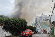Incêndio atinge galpão de materiais recicláveis na Região Oeste de BH