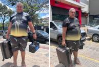 Desiludido, pedreiro enganado por mulher de IA embarca de BH para Tocantins após desistir de voltar para o Maranhão