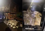 Polícia apreende 57 kg de maconha escondida em carga de minério de ferro em MG
