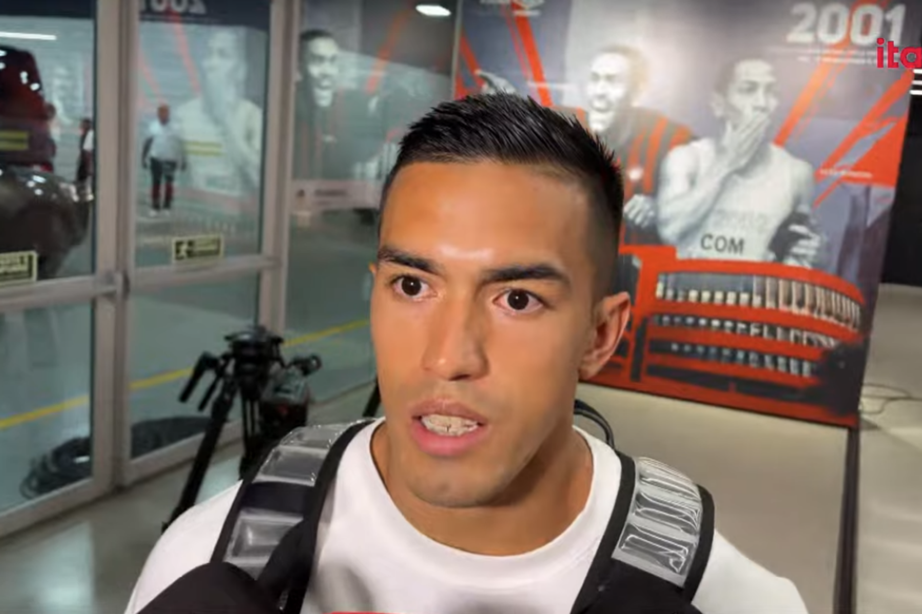 Tomás Cuello comenta dor sofrida em empate do Atlético com Athletico-PR: 'Faz parte'