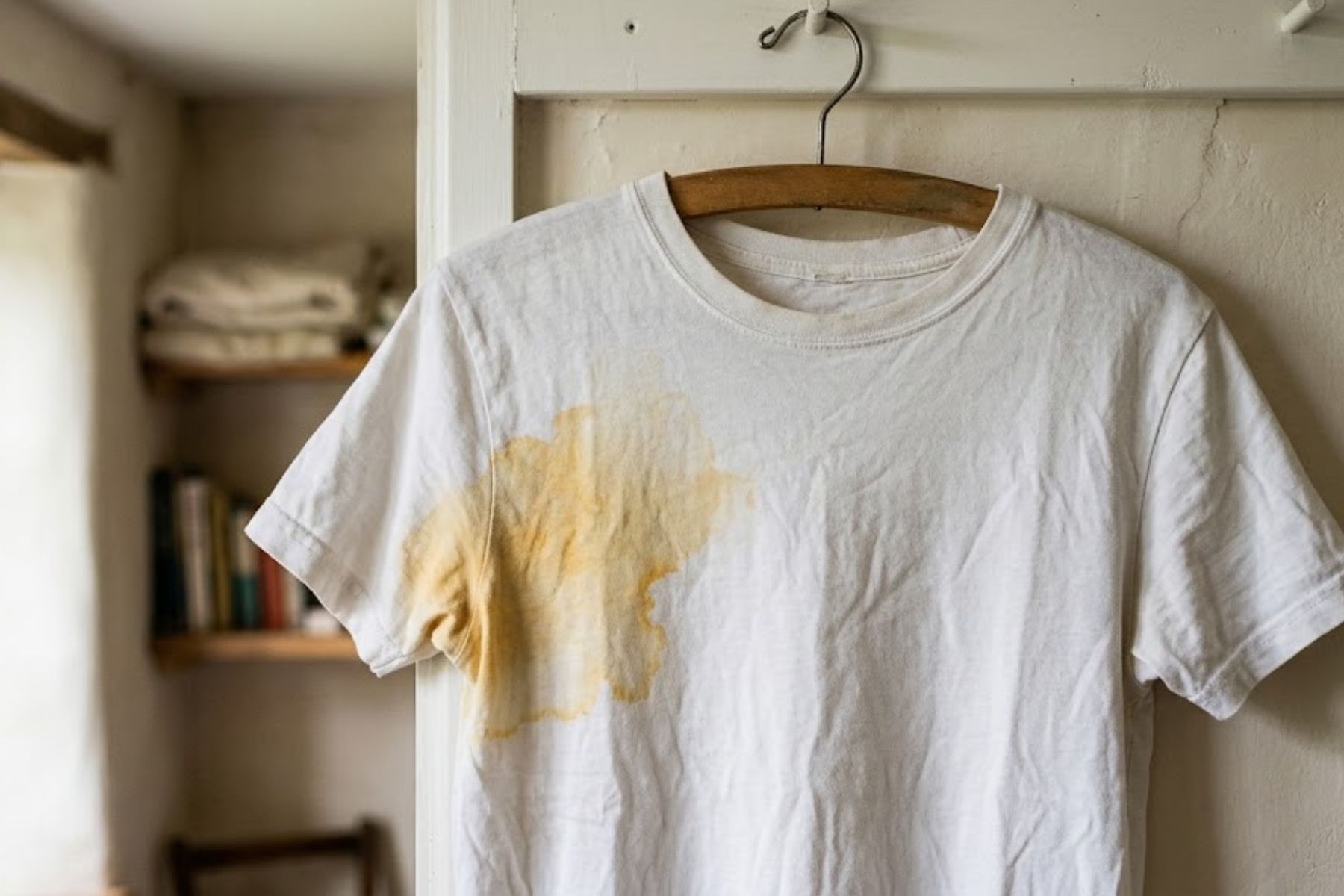 Como remover manchas amarelas de suor em camisas brancas e evitar o problema