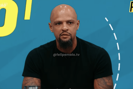 Felipe Melo avaliou o Atlético, finalista da Copa Sul-Americana
