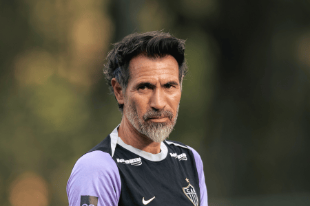 Eduardo Domínguez, técnico do Atlético