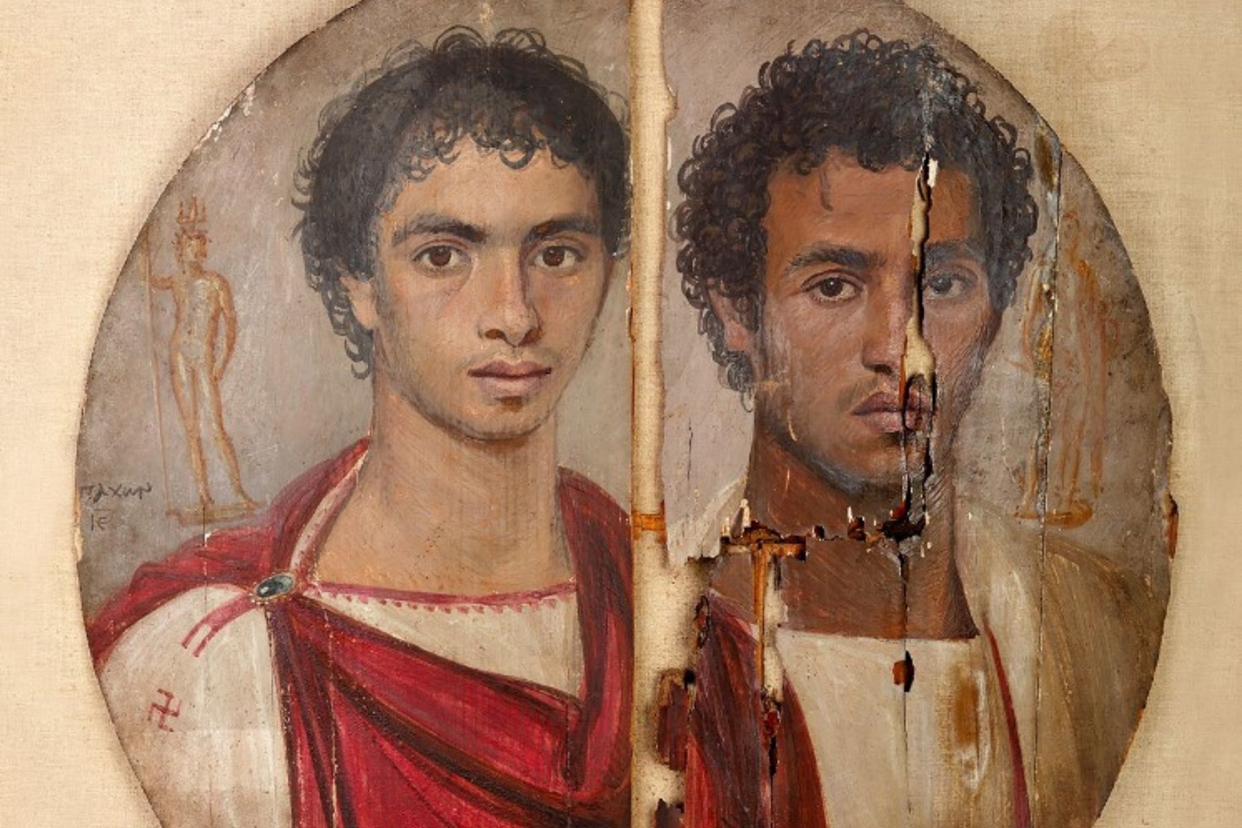 Como a técnica de encáustica preserva retratos antigos há quase dois mil anos