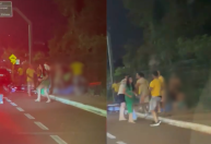 Vídeo: homem é agredido por grupo após resultado de eleições no interior de Goiás