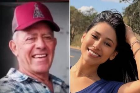 O pecuarista João Roberto Bolelli e a vítima Priscila Lacerda Custódio
