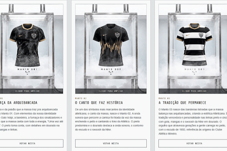 Camisas foram selecionadas a partir de desenhos enviados pela torcida • Manto da Massa / Divulgação
