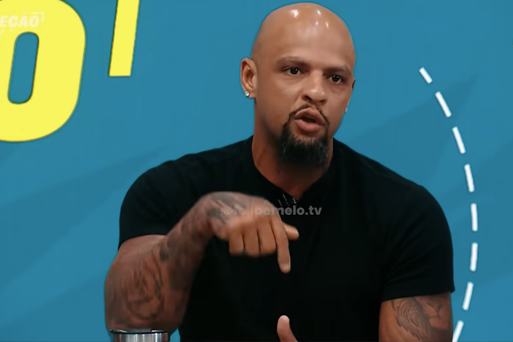 Felipe Melo rasga elogios a dois titulares do Atlético: 'Seguram o vestiário'