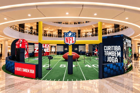 NFL Experience irá desembarcar em BH • Divulgação/NFL Brasil