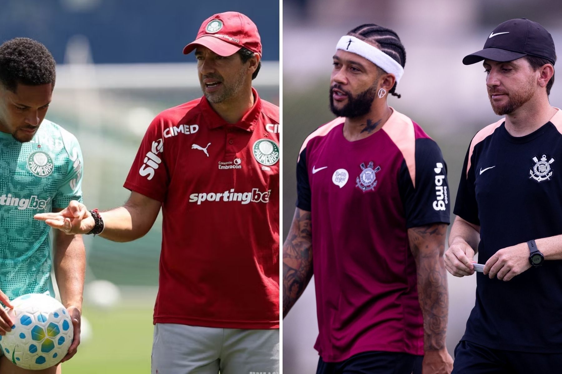 Palmeiras x Corinthians: prováveis escalações do clássico pelo Brasileiro