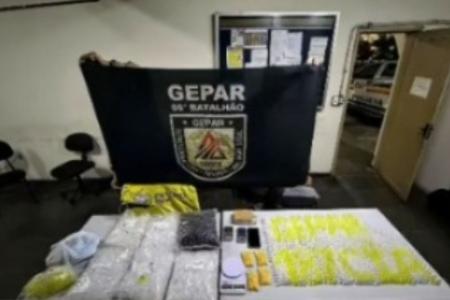 Dois homens são presos e drogas são apreendidas em Betim, na Grande BH